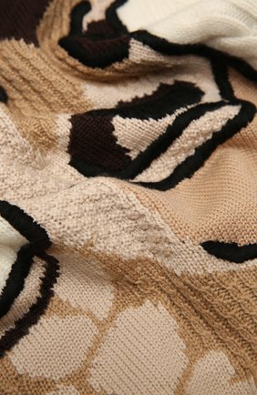 Детского шерстяное одеяло BURBERRY белого цвета, арт. 8027650 | Фото 2 (Материал: Шерсть, Текстиль)