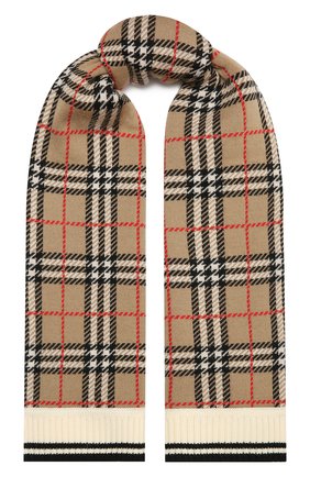 Детский шерстяной шарф BURBERRY разноцветного цвета по цене 24100 руб., арт. 8029169 | Фото 1 Детский шерстяной шарф BURBERRY разноцветного цвета, арт. 8029169 | Фото 1
