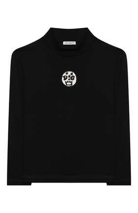 Детская водолазка DOLCE & GABBANA черного цвета по цене 14250 руб., арт. L4JTAM/G7XIS/8-14 | Фото 1 Детская водолазка DOLCE & GABBANA черного цвета, арт. L4JTAM/G7XIS/8-14 | Фото 1