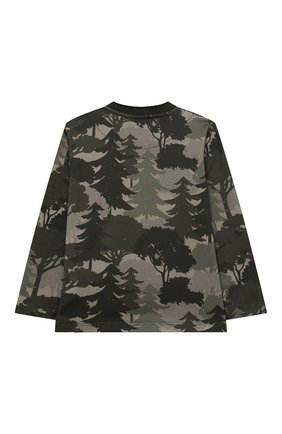 Детский хлопковый лонгслив DOLCE & GABBANA хаки цвета по цене 18800 руб., арт. L1JT8Q/G7XLI | Фото 2 Детский хлопковый лонгслив DOLCE & GABBANA хаки цвета, арт. L1JT8Q/G7XLI | Фото 2 (Материал внешний: Хлопок; Рукава: Длинные; Региональные ограничения белый список (Axapta Mercury): RU; Кросс-КТ НВ: Лонгслив; Ростовка одежда: 12 мес | 80 см, 18 мес | 86 см, 24 мес | 92 см, 6 мес | 68 см, 9 мес | 74 см)