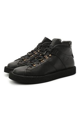 Мужские кожаные ботинки DOLCE & GABBANA черного цвета по цене 71500 руб., арт. A20129/A3444 | Фото 1 Мужские кожаные ботинки DOLCE & GABBANA черного цвета, арт. A20129/A3444 | Фото 1