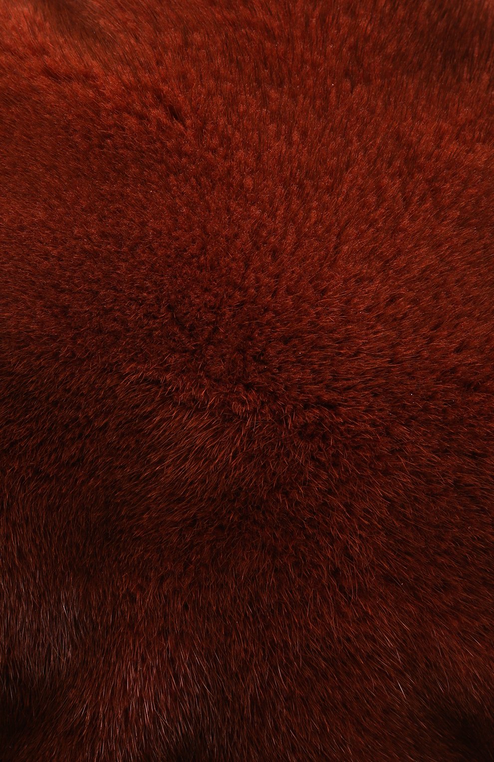 Женский берет из меха норки FURLAND коричневого цвета, арт. 0096100110202600050 | Фото 3 (Материал: Натуральный мех)
