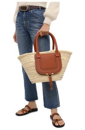 Женская сумка marcie medium CHLOÉ светло-коричневого цвета по цене 48150 руб., арт. CHC20US828C97 | Фото 2 Женская сумка marcie medium CHLOÉ светло-коричневого цвета, арт. CHC20US828C97 | Фото 2