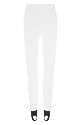 Женские брюки со штрипками DSQUARED2 белого цвета по цене 42350 руб., арт. S72KA1039/S53311 | Фото 1 Женские брюки со штрипками DSQUARED2 белого цвета, арт. S72KA1039/S53311 | Фото 1
