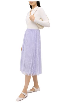 Женская юбка REDVALENTINO сиреневого цвета по цене 57800 руб., арт. UR0RAC20/428 | Фото 2 Женская юбка REDVALENTINO сиреневого цвета, арт. UR0RAC20/428 | Фото 2