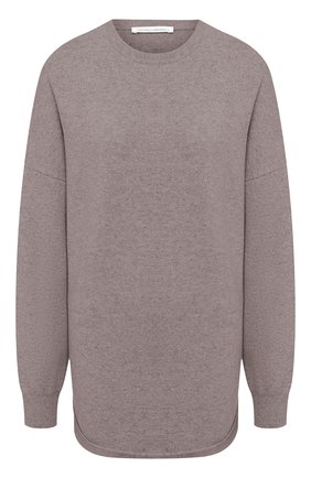 Женский кашемировый свитер EXTREME CASHMERE коричневого цвета по цене 46650 руб., арт. 053/CREW H0P | Фото 1 Женский кашемировый свитер EXTREME CASHMERE коричневого цвета, арт. 053/CREW H0P | Фото 1