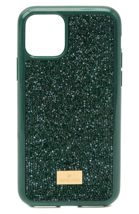 Мужской чехол для iphone 11 pro glam rock SWAROVSKI зеленого цвета по цене 5980 руб., арт. 5549939 | Фото 1 Мужской чехол для iphone 11 pro glam rock SWAROVSKI зеленого цвета, арт. 5549939 | Фото 1