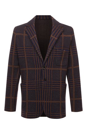 Мужской кашемировый пиджак KITON коричневого цвета по цене 448000 руб., арт. UG3X01T81 | Фото 1 Мужской кашемировый пиджак KITON коричневого цвета, арт. UG3X01T81 | Фото 1