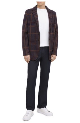 Мужской кашемировый пиджак KITON коричневого цвета по цене 448000 руб., арт. UG3X01T81 | Фото 2 Мужской кашемировый пиджак KITON коричневого цвета, арт. UG3X01T81 | Фото 2