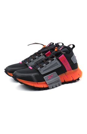 Мужские кроссовки zig kinetica edge REEBOK черного цвета по цене 10680 руб., арт. FU8182 | Фото 1 Мужские кроссовки zig kinetica edge REEBOK черного цвета, арт. FU8182 | Фото 1