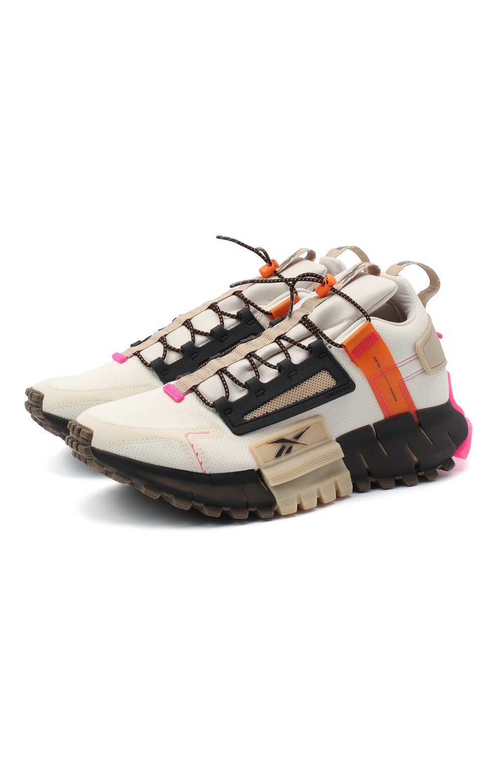 Мужские бежевые кроссовки zig kinetica edge REEBOK купить в  интернет-магазине ЦУМ, арт. FV3835