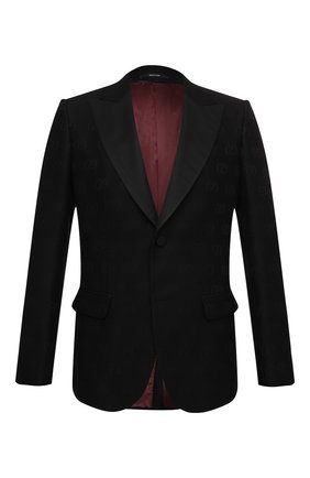 Мужской пиджак GUCCI черного цвета по цене 217900 руб., арт. 625325/ZADC7 | Фото 1 Мужской пиджак GUCCI черного цвета, арт. 625325/ZADC7 | Фото 1