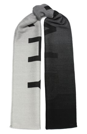 Мужской шарф из шерсти и шелка GIVENCHY черного цвета по цене 28250 руб., арт. GV3518/J3050 | Фото 1 Мужской шарф из шерсти и шелка GIVENCHY черного цвета, арт. GV3518/J3050 | Фото 1