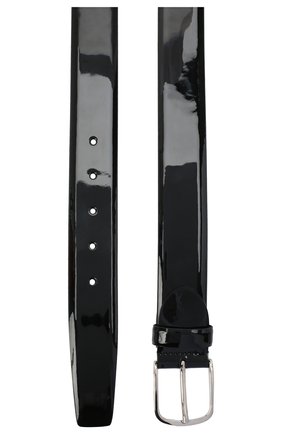 Мужской кожаный ремень BARRETT черного цвета, арт. 62B511.6/VERNICE | Фото 2 (Случай: Формальный)