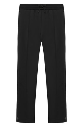 Детские брюки GIVENCHY черного цвета по цене 22050 руб., арт. H14103 | Фото 1 Детские брюки GIVENCHY черного цвета, арт. H14103 | Фото 1