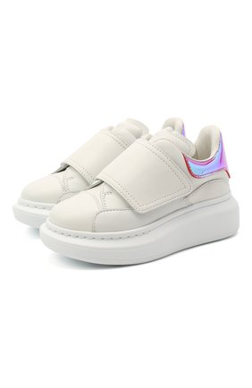 Детские кожаные кеды ALEXANDER MCQUEEN белого цвета по цене 24100 руб., арт. 634736/WHX1J | Фото 1 Детские кожаные кеды ALEXANDER MCQUEEN белого цвета, арт. 634736/WHX1J | Фото 1