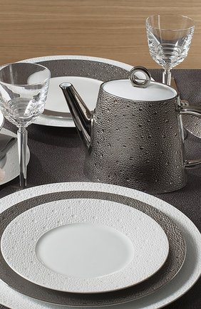 Мужского тарелка салатная ecume silver BERNARDAUD серебряного цвета по цене 14650 руб., арт. 0738/20250 | Фото 2 Мужского тарелка салатная ecume silver BERNARDAUD серебряного цвета, арт. 0738/20250 | Фото 2