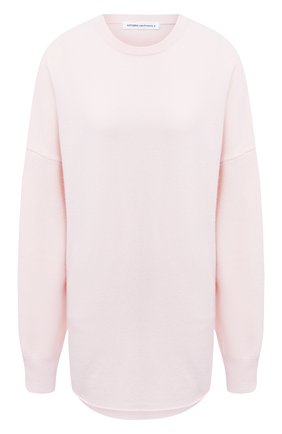 Женский кашемировый свитер EXTREME CASHMERE светло-розового цвета по цене 46650 руб., арт. 053/CREW H0P | Фото 1 Женский кашемировый свитер EXTREME CASHMERE светло-розового цвета, арт. 053/CREW H0P | Фото 1