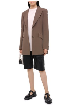 Женский кашемировый свитер EXTREME CASHMERE светло-розового цвета по цене 46650 руб., арт. 053/CREW H0P | Фото 2 Женский кашемировый свитер EXTREME CASHMERE светло-розового цвета, арт. 053/CREW H0P | Фото 2