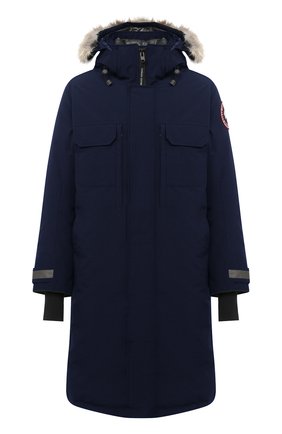 Мужская пуховая парка westmount CANADA GOOSE темно-синего цвета по цене 139000 руб., арт. 2004M | Фото 1 Мужская пуховая парка westmount CANADA GOOSE темно-синего цвета, арт. 2004M | Фото 1