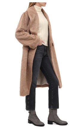 Женские кожаные ботинки jessi LE SILLA серого цвета по цене 58950 руб., арт. 6302R040M1PPCHI | Фото 2 Женские кожаные ботинки jessi LE SILLA серого цвета, арт. 6302R040M1PPCHI | Фото 2