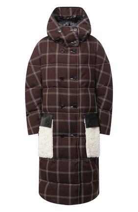 Женский пуховик MARNI бордового цвета по цене 159500 руб., арт. PIMA0036NQ/TW893 | Фото 1 Женский пуховик MARNI бордового цвета, арт. PIMA0036NQ/TW893 | Фото 1