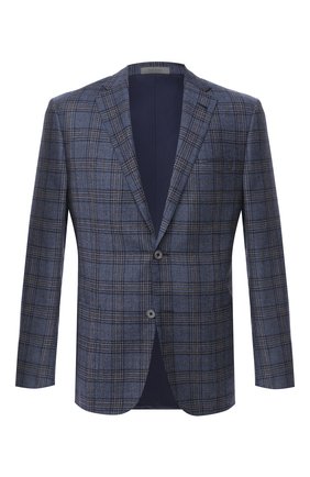 Мужской шерстяной пиджак CORNELIANI синего цвета по цене 99500 руб., арт. 866Y70-0816372/90 Z | Фото 1 Мужской шерстяной пиджак CORNELIANI синего цвета, арт. 866Y70-0816372/90 Z | Фото 1