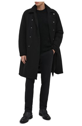 Мужская пуховое пальто KAZUYUKI KUMAGAI черного цвета по цене 115500 руб., арт. AC03-245 | Фото 2 Мужская пуховое пальто KAZUYUKI KUMAGAI черного цвета, арт. AC03-245 | Фото 2