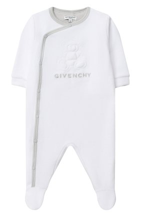 Детский пижама GIVENCHY белого цвета по цене 22620 руб., арт. H98090 | Фото 2 Детский пижама GIVENCHY белого цвета, арт. H98090 | Фото 2