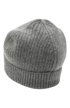 Детского кашемировая шапка GIORGETTI CASHMERE темно-серого цвета по цене 8430 руб., арт. MB1694/4A | Фото 2 Детского кашемировая шапка GIORGETTI CASHMERE темно-серого цвета, арт. MB1694/4A | Фото 2