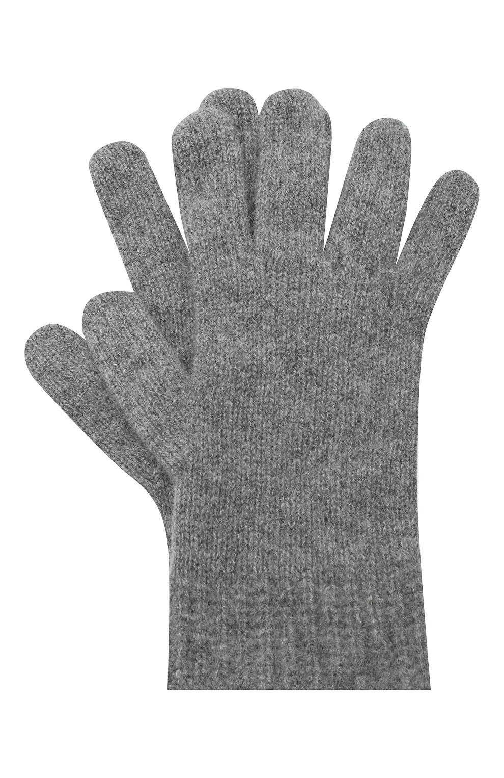 Детские кашемировые перчатки GIORGETTI CASHMERE темно-серого цвета, арт. MB1698/RASATI/12A | Фото 1