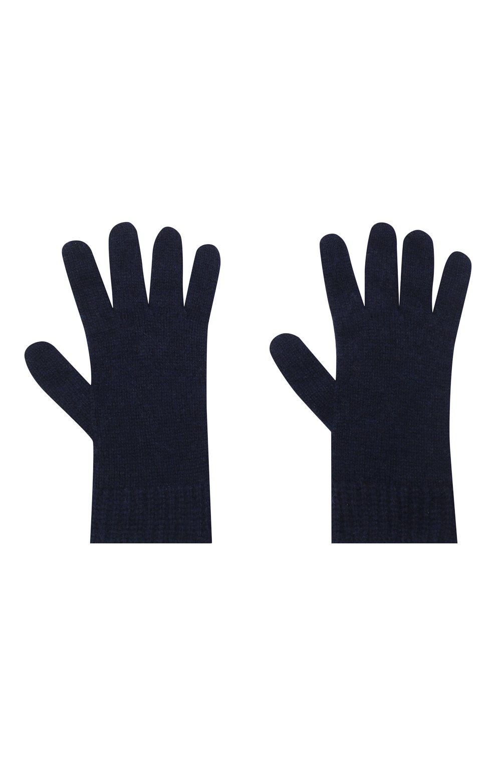 Детские кашемировые перчатки GIORGETTI CASHMERE темно-синего цвета, арт. MB1698/RASATI/12A | Фото 2 (Материал: Текстиль, Кашемир, Шерсть)