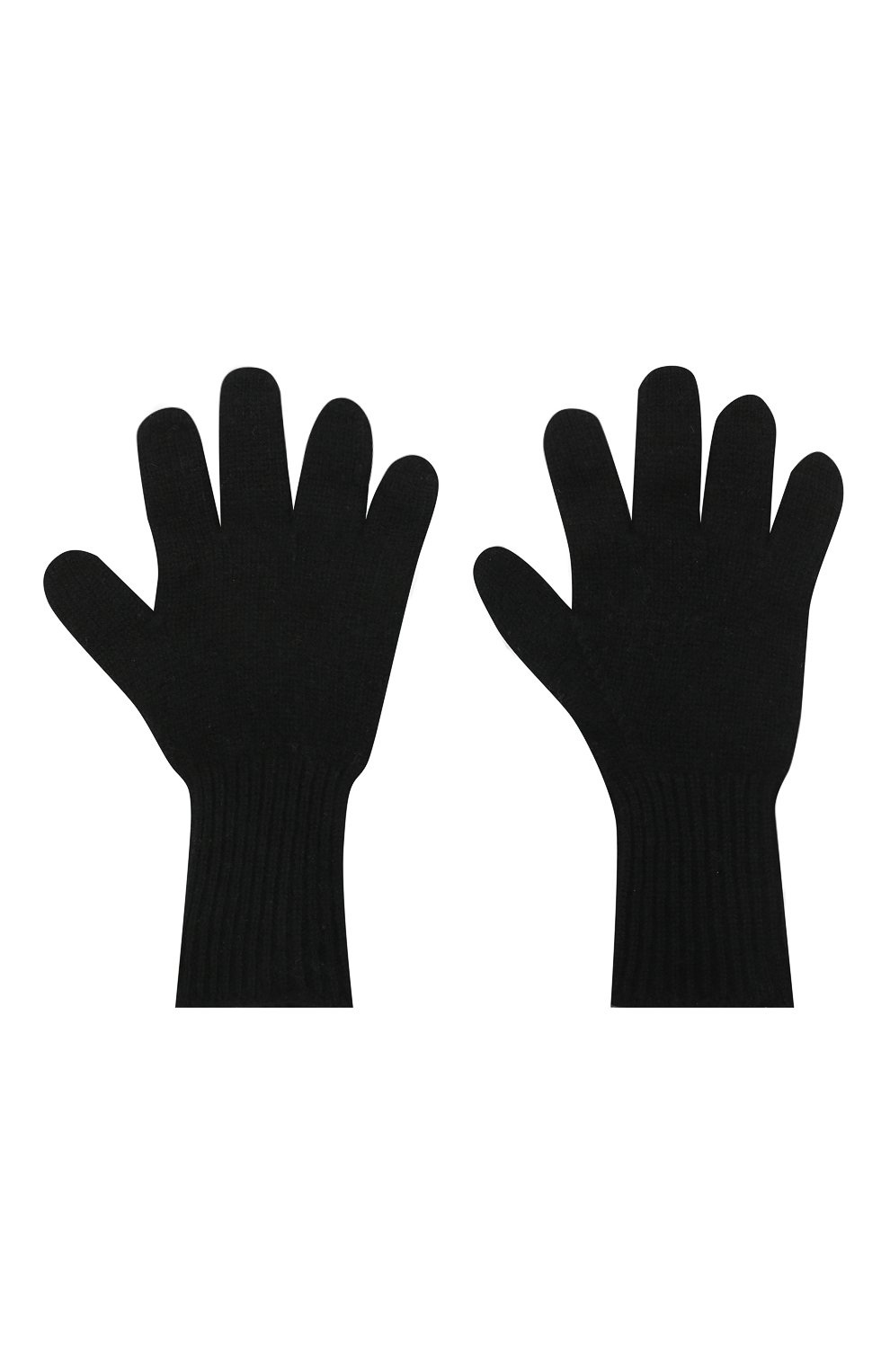 Детские кашемировые перчатки GIORGETTI CASHMERE черного цвета по цене 7670 руб., арт. MB1699/12A | Фото 2 Детские кашемировые перчатки GIORGETTI CASHMERE черного цвета, арт. MB1699/12A | Фото 2