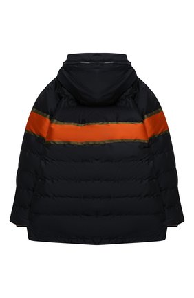 Детский пуховая куртка DOLCE & GABBANA темно-синего цвета по цене 64350 руб., арт. L4JB1P/G7WWL/8-14 | Фото 2 Детский пуховая куртка DOLCE & GABBANA темно-синего цвета, арт. L4JB1P/G7WWL/8-14 | Фото 2