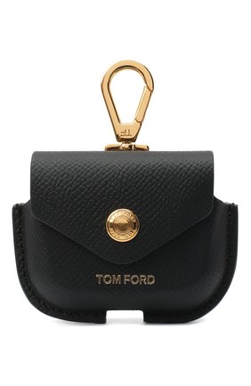 Кожаный чехол для airpods pro TOM FORD черного цвета по цене 52850 руб., арт. Y0304T-LCL081 | Фото 1 Кожаный чехол для airpods pro TOM FORD черного цвета, арт. Y0304T-LCL081 | Фото 1 (Материал: Натуральная кожа; Женское Кросс-КТ: Кожа AirPods)