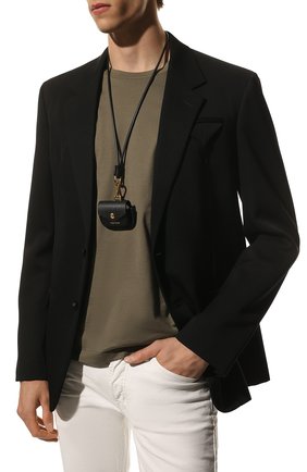 Кожаный чехол для airpods pro TOM FORD черного цвета по цене 52850 руб., арт. Y0304T-LCL081 | Фото 2 Кожаный чехол для airpods pro TOM FORD черного цвета, арт. Y0304T-LCL081 | Фото 2 (Материал: Натуральная кожа; Женское Кросс-КТ: Кожа AirPods)