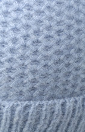 Детского кашемировая шапка GIORGETTI CASHMERE голубого цвета по цене 11750 руб., арт. MB1695/V0LPE/12A | Фото 3 Детского кашемировая шапка GIORGETTI CASHMERE голубого цвета, арт. MB1695/V0LPE/12A | Фото 3 (Материал: Текстиль, Кашемир, Шерсть)
