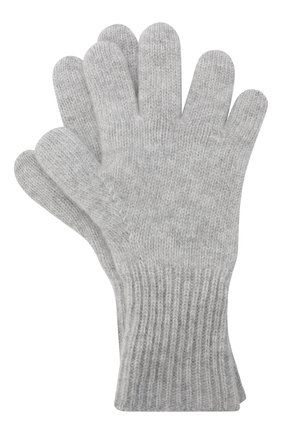 Детские кашемировые перчатки GIORGETTI CASHMERE светло-серого цвета по цене 8930 руб., арт. MB1699/12A | Фото 1 Детские кашемировые перчатки GIORGETTI CASHMERE светло-серого цвета, арт. MB1699/12A | Фото 1 (Материал: Кашемир, Шерсть, Текстиль)