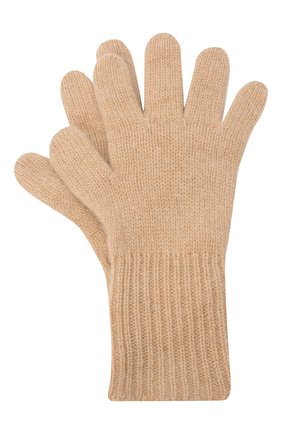 Детские кашемировые перчатки GIORGETTI CASHMERE бежевого цвета, арт. MB1699/8A | Фото 1 (Материал: Кашемир, Шерсть, Текстиль)