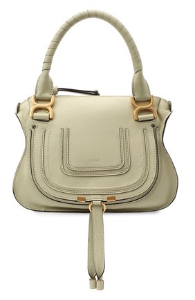 Женская сумка marcie small CHLOÉ зеленого цвета по цене 133500 руб., арт. CHC17WS928161 | Фото 1 Женская сумка marcie small CHLOÉ зеленого цвета, арт. CHC17WS928161 | Фото 1