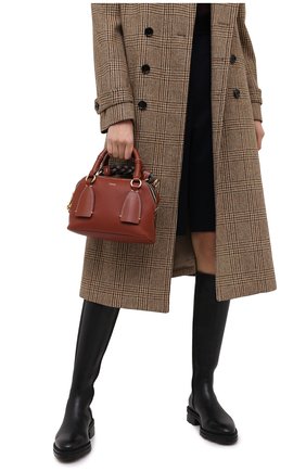 Женская сумка daria CHLOÉ коричневого цвета по цене 121500 руб., арт. CHC20US361C62 | Фото 2 Женская сумка daria CHLOÉ коричневого цвета, арт. CHC20US361C62 | Фото 2