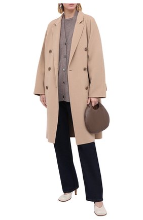 Женский кашемировый кардиган EXTREME CASHMERE коричневого цвета по цене 54950 руб., арт. 024/T0KI0 | Фото 2 Женский кашемировый кардиган EXTREME CASHMERE коричневого цвета, арт. 024/T0KI0 | Фото 2