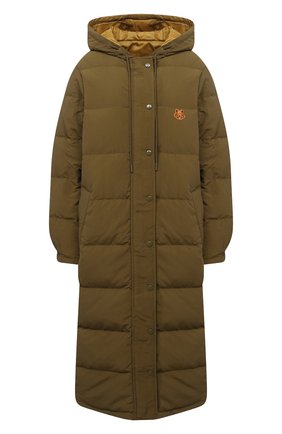 Женский пуховик KENZO хаки цвета по цене 71850 руб., арт. FA620U064564 | Фото 1 Женский пуховик KENZO хаки цвета, арт. FA620U064564 | Фото 1