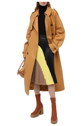 Женская юбка из вискозы STELLA MCCARTNEY черного цвета по цене 114000 руб., арт. 601747/SKB20 | Фото 2 Женская юбка из вискозы STELLA MCCARTNEY черного цвета, арт. 601747/SKB20 | Фото 2