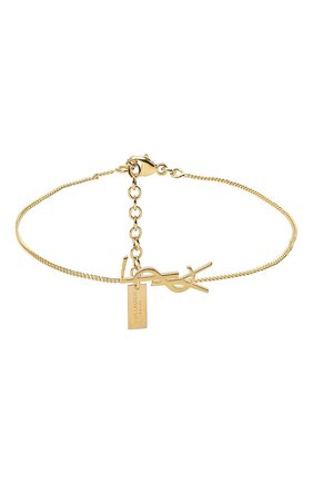 Женский браслет charm SAINT LAURENT золотого цвета по цене 19950 руб., арт. 635533/Y1500 | Фото 1 Женский браслет charm SAINT LAURENT золотого цвета, арт. 635533/Y1500 | Фото 1