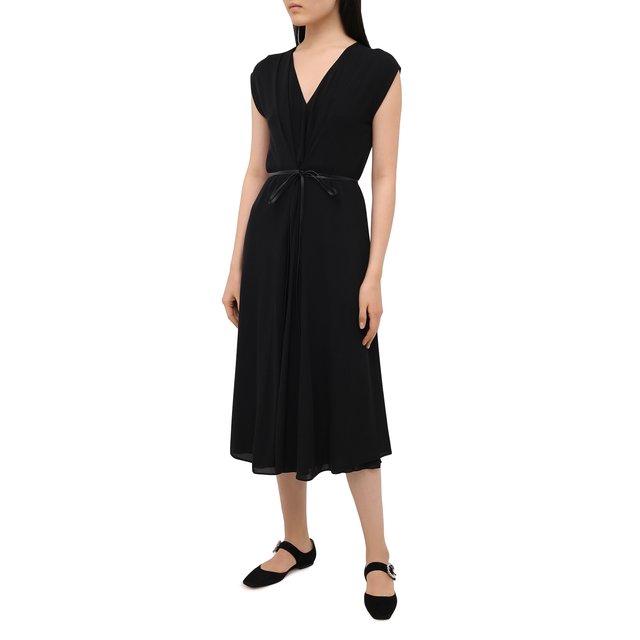 фото Шелковое платье valentino