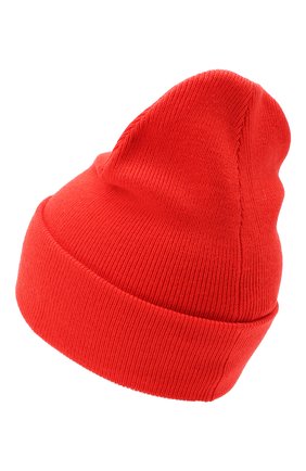Женская шерстяная шапка RAG&BONE красного цвета по цене 10850 руб., арт. WJK20FS008XH08 | Фото 2 Женская шерстяная шапка RAG&BONE красного цвета, арт. WJK20FS008XH08 | Фото 2