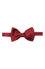 Мужской шелковый галстук-бабочка LANVIN бордового цвета, арт. 1302/B0W TIE | Фото 1 (Материал: Текстиль, Шелк)