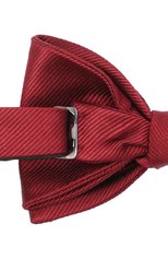 Мужской шелковый галстук-бабочка LANVIN бордового цвета, арт. 1302/B0W TIE | Фото 3 (Материал: Текстиль, Шелк)