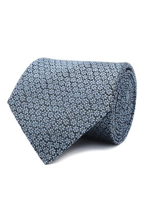 Мужской шелковый галстук LANVIN голубого цвета по цене 10850 руб., арт. 3053/TIE | Фото 1 Мужской шелковый галстук LANVIN голубого цвета, арт. 3053/TIE | Фото 1